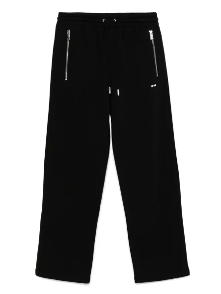 Pantaloni Team Wang Design din jerseu negru