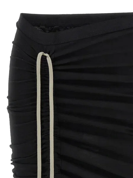 Μάξι φούστα Rick Owens Drkshdw μαύρο