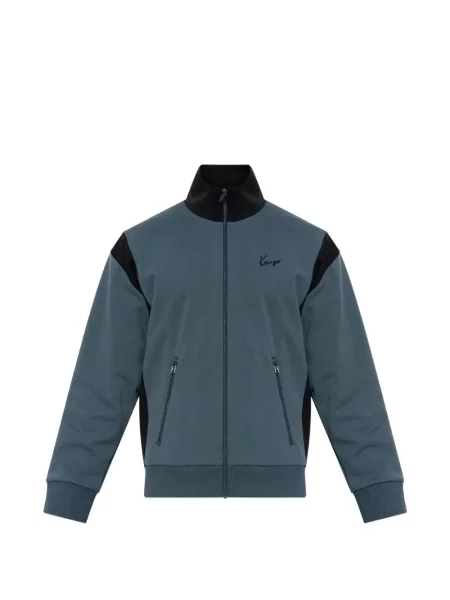Pulover Kenzo cu broderie albastru