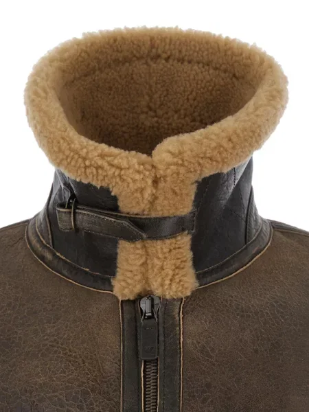 Geacă Emporio Armani maro