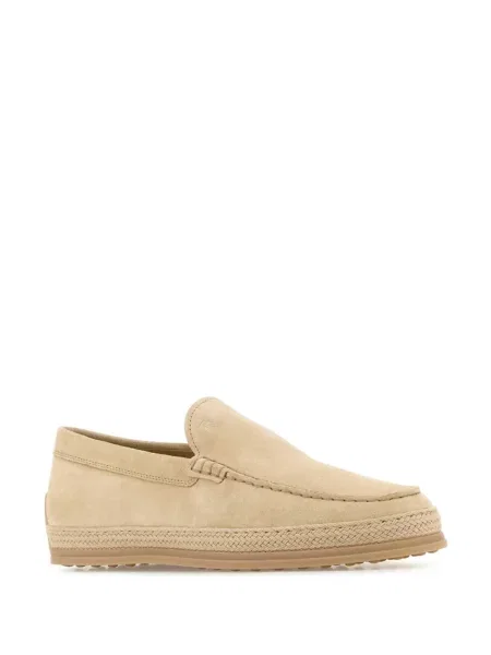 Pantofi loafer Tod's din piele de căprioară