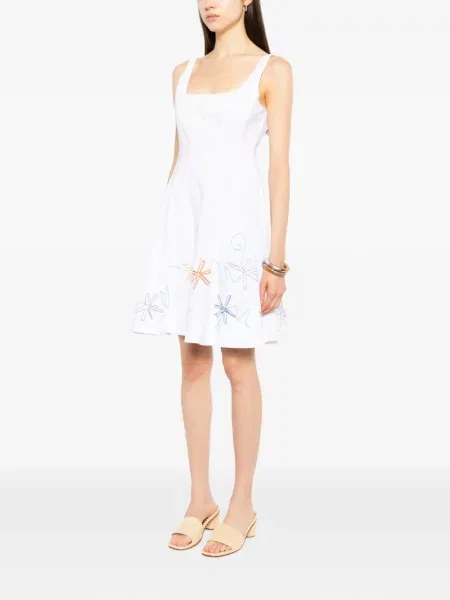 Rochie mini Staud alb