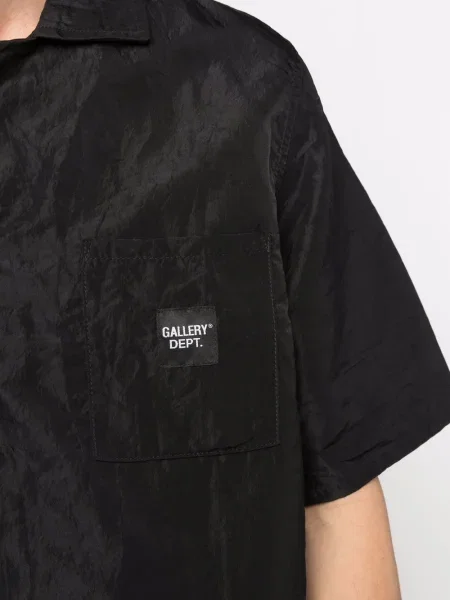 Cămașă Gallery Dept. scurtă negru