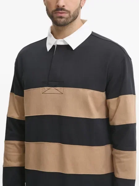 Polo Gant cu dungi negru