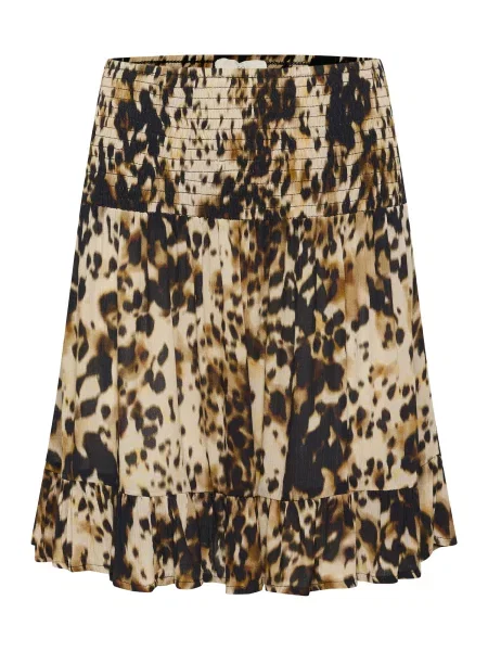 Kaffe Fustă KAThora Amber deschis / maro / maro închis bej