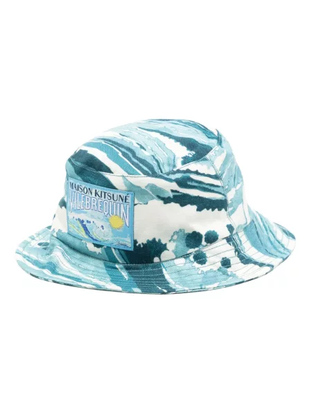 Cravată Maison Kitsune albastru