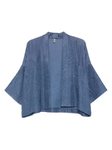 Jedwabna kurtka Yavi niebieska