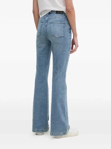 Blugi evazați Dkny evazate albastru