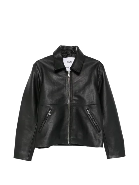 Geanta de piele Won Hundred negru