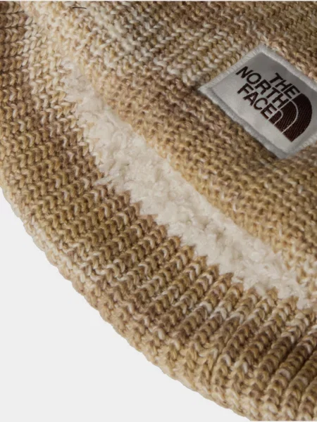 Шапка The North Face бежевая