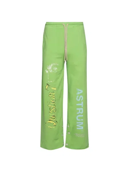 Pantaloni Astrum alergare verde