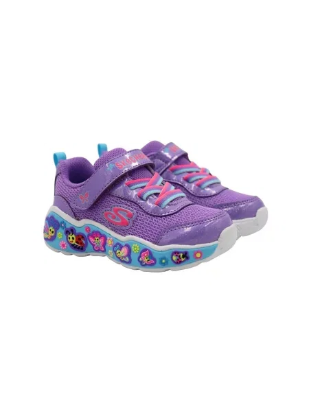 Tenisky Skechers fialová