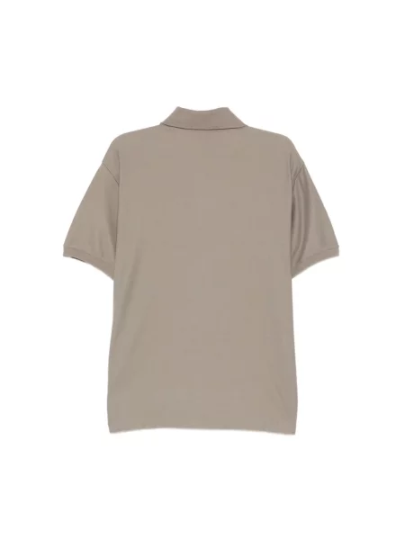 Koszulka polo Emporio Armani brązowa