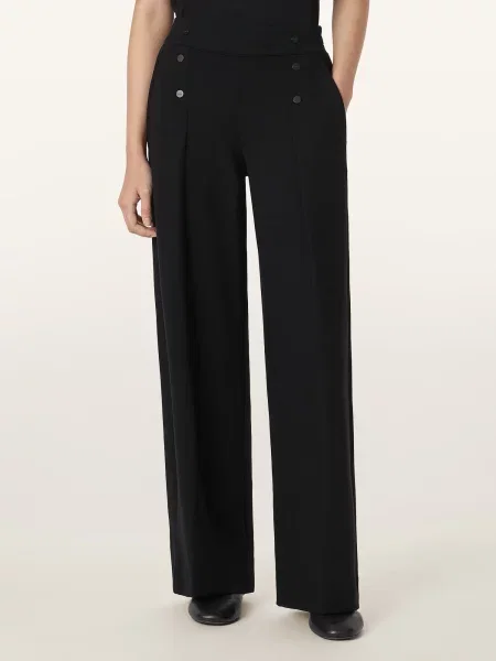 AllSaints Pantaloni cutați negru