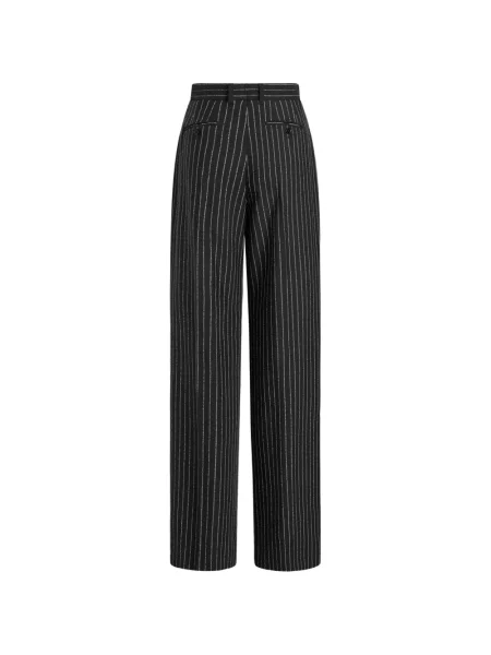 Pantaloni Dolce & Gabbana de lână negru