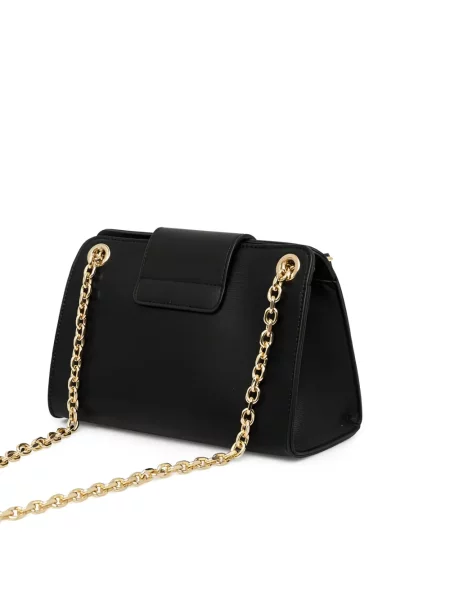 Crossbody kabelka Armani Exchange s autogramem černá