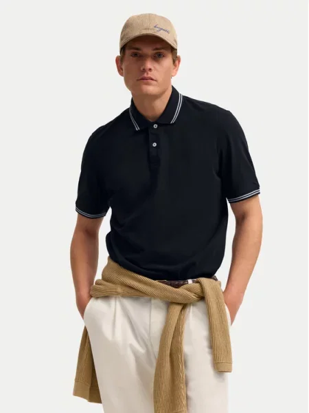 Bugatti Polo granatowy