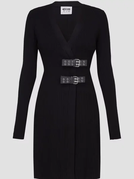 Платье Moschino черное