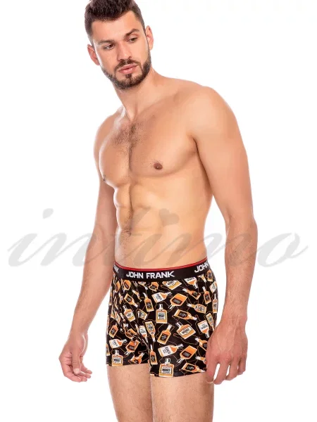 Боксеры John Frank черные