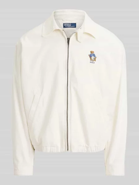 Bluzon o kroju relaxed fit z haftem z motywem polo bear model TEDDY BP' Polo Ralph Lauren biała