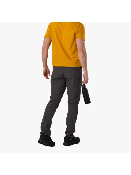 Spodnie Outdoor Wędrówki Mężczyzna Tromsö Wodoodporny szare