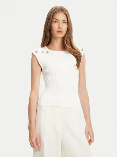 Guess Блуза бял