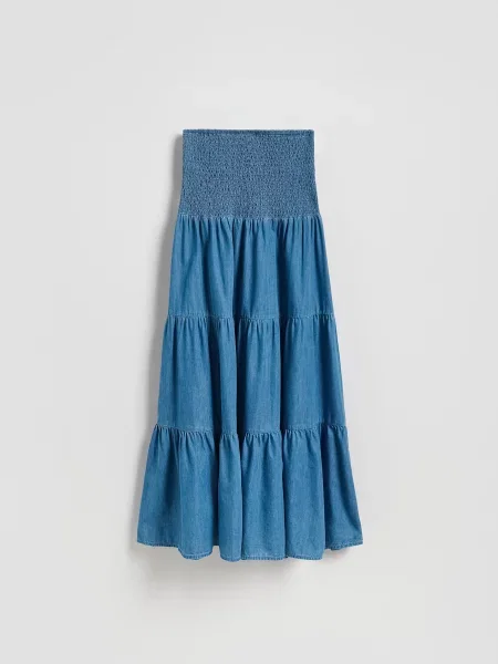 Reserved Міді-сукня з синій