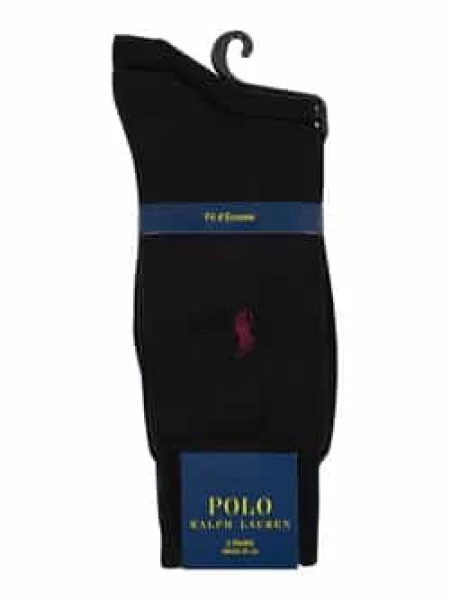 Skarpety w zestawie 2 szt. Polo Ralph Lauren Underwear czarne