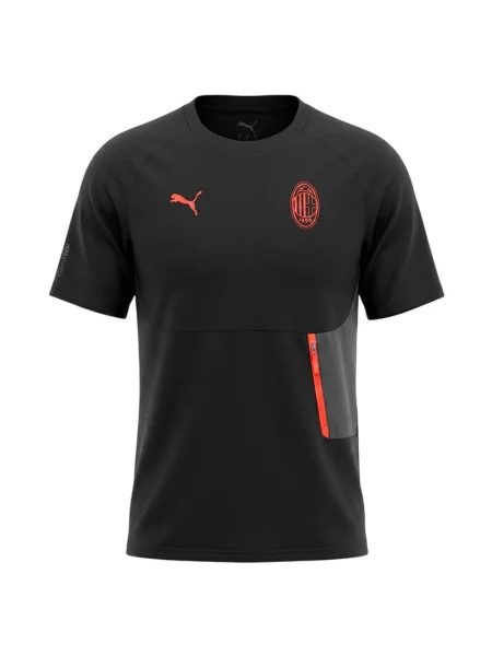 T-shirt treningowy Milan AC szara