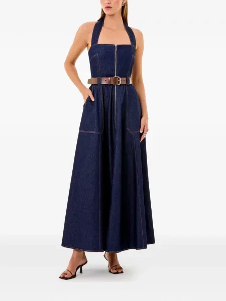Rochie maxi Nicholas albastru