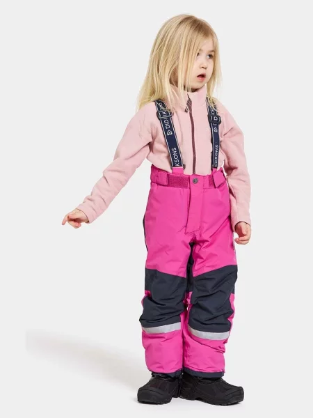 Didriksons lyžařské kalhoty IDRE KIDS PANTS růžové