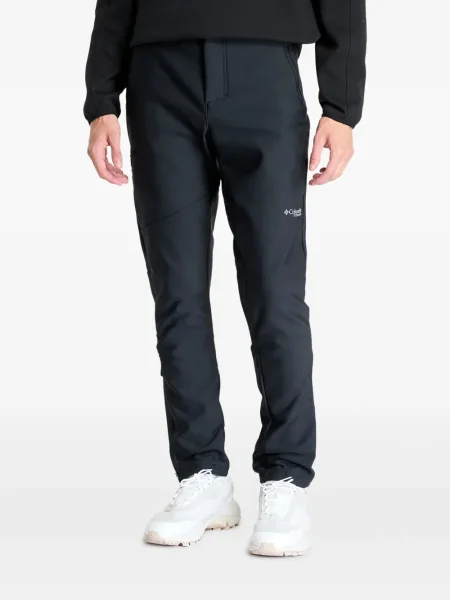 Softshellové kalhoty Columbia černé