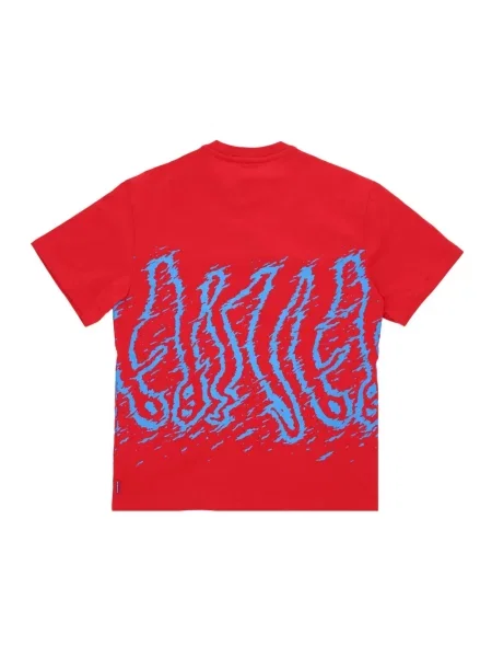 Koszulka Octopus z logo czerwona