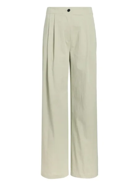 Pantaloni Proenza Schouler White Label plisate alb
