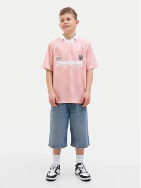 Polokošile Jack & Jones Junior růžové