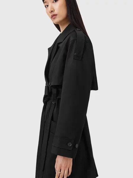 Тренч AllSaints CADENCE чорний