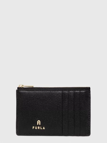 Portofel Furla din piele negru