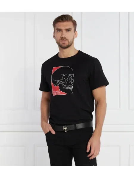 Alexander McQueen Tricou negru