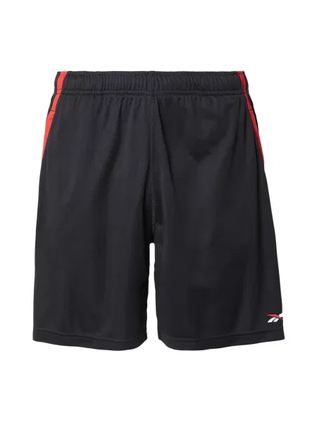 Reebok Pantaloni sport roșu orange negru