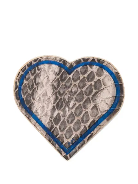 Pandantiv Anya Hindmarch cu motiv cu inimi
