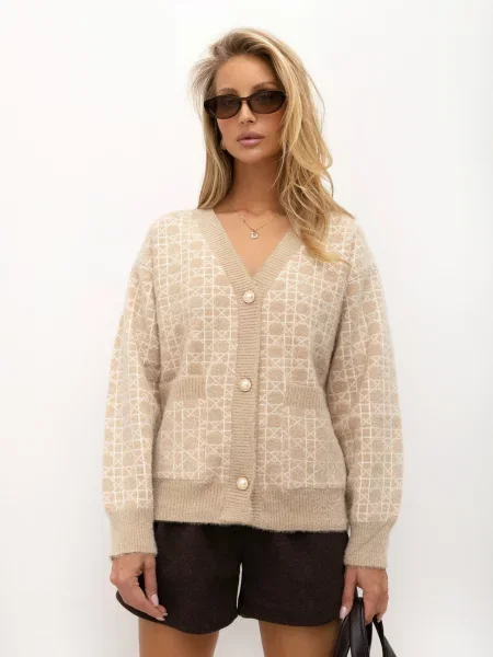 Kardigan Italy Moda bijela