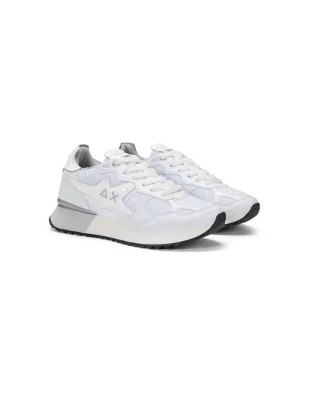 Sneakersy Sun68 białe