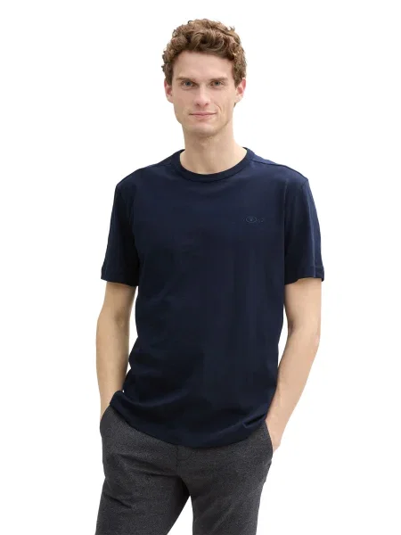 Tom Tailor Tricou Bleumarin albastru