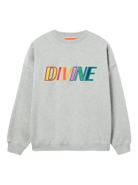 Hanorac La Doublej cu broderie gri