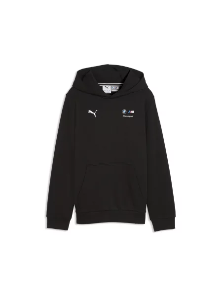 PUMA Młodzieżowa bluza z kapturem BMW M MOTORSPORT Essentials Akcesoria czarny