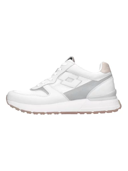 Sneakersy Lotto skórzane białe