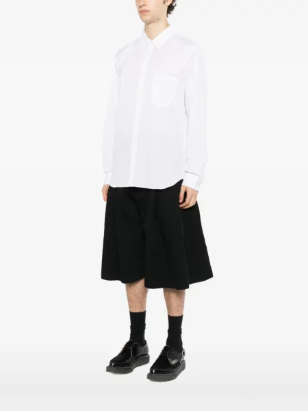 Lung cămașă Comme Des Garcons Homme Plus alb
