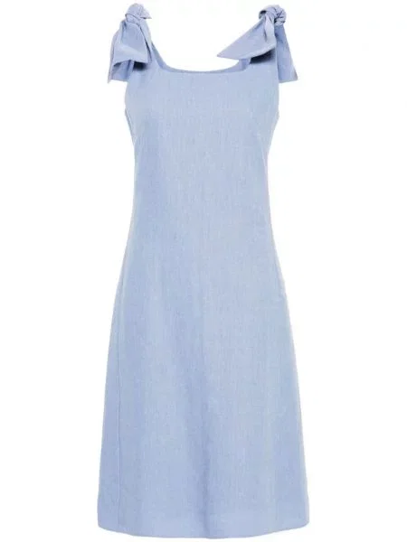 Rochie midi Chloé de in până la genunchi de costum albastru