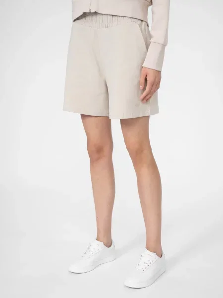 4F Шорти спортивні без підкладки бежевий