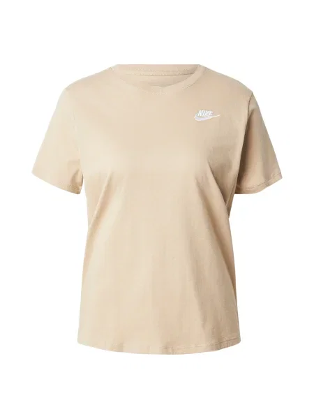 Tričko Nike Sportswear béžová